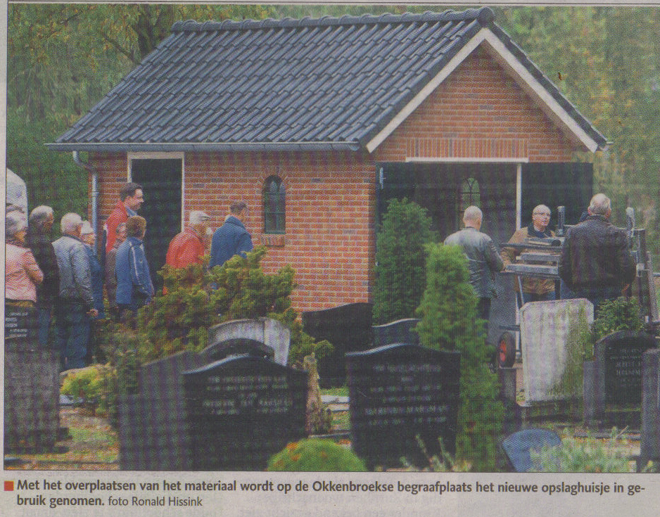 Opslaghuisje foto Ronald Hissink De Stentor