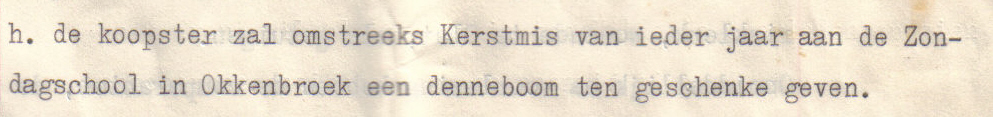 Kerstboom ten geschenke akte 19600311